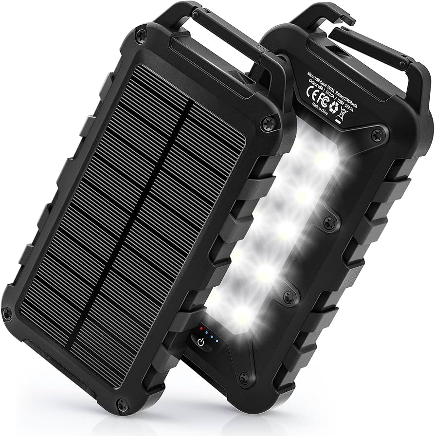 Solar Power Bank 30000mAh – Multi-Device